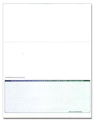 Bottom Form Laser Check - Blue-Green, 2 Perforation, & Control #