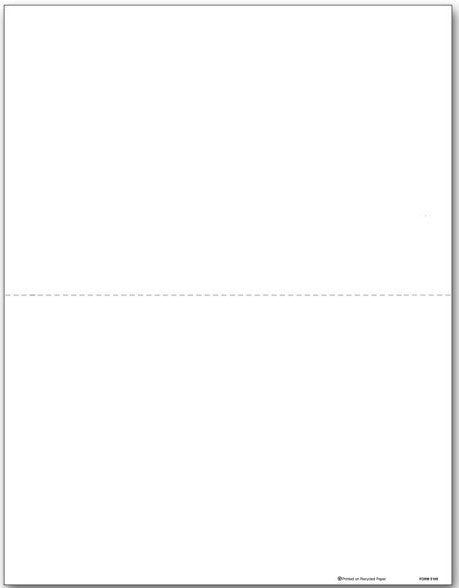 1099 MISC - Blank Copy B w/ Backer