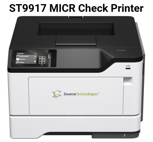 Source Technologies ST9917 MICR Printer
