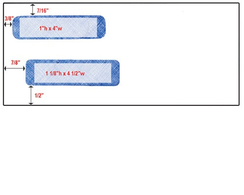 Double Window Envelope - Size 9, 3 7/8" X 8 7/8"